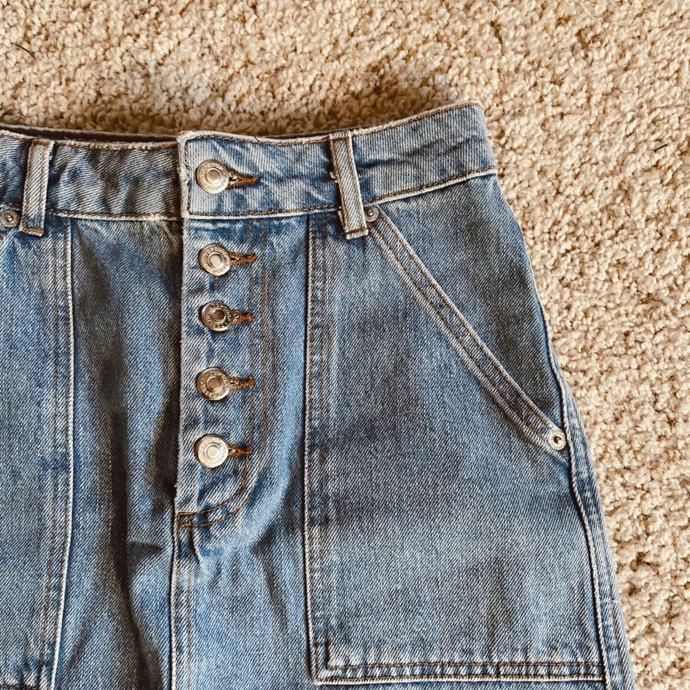 Top Shop Denim Skirt